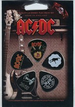 AC/DC Set of 5 Guitar Picks/Plectrums ~Licensed~ - £10.11 GBP