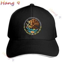 Coat of arms of mexico sandwich hat women men custom adjustable adult mexican flag seal thumb200