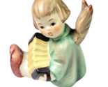 Goebel Joyous News #238b Angel Accordion Girl Germany Hummel Figurine 2.... - £15.81 GBP