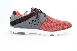Abeo Sahara  Sneakers Shoe Lace Up Lightweight  Orange Gray Men&#39;s Size 9 ($) - £45.54 GBP