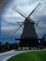 1965 Fabyan Old Dutch Windmill Geneva Illinois Kodachrome 35mm Slide - £4.35 GBP