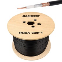 Rg8X Coaxial Cable 200Ft,Low Loss Rg 8X Cable 200 Feet,Rg8X Coax Cable 50 Ohm - £131.87 GBP