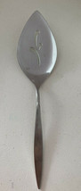 Oneida Deluxe Wintersong Pierced Pie Cake Server 8 3/8&quot; Stainless Flatware  - $8.90