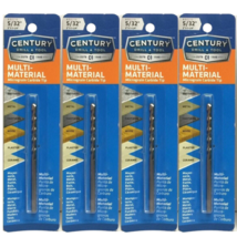 CENTURY DRILL &amp; TOOL Multi-Material 80210 5/32&quot;  Drill Bit (Pack of 4) - £12.71 GBP