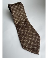 Hermes Silk Zebra Tie Brown 7110 Neutral Classic - $1,761.39 MXN