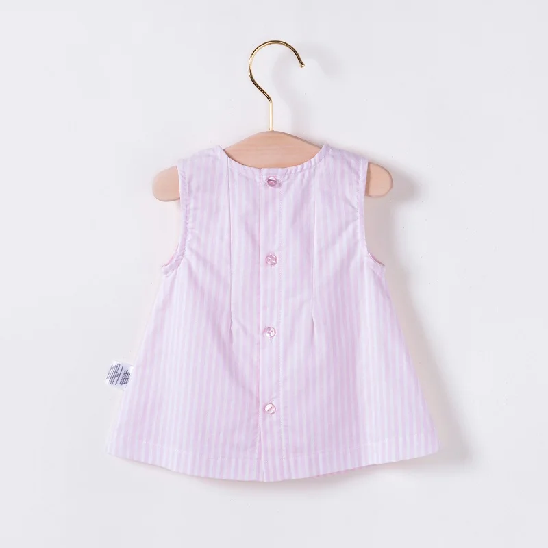 Vlinder Baby Girl dress baby clothes Summer  Style Cute Pink Dress  Newborn None - £35.38 GBP