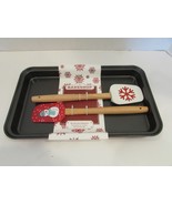 Masterclass Bakeshop 3 Pc Brownie Baking Set w/Spatulas Christmas Theme New - $277.19 MXN