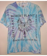Robert Plant Concert Tour T Shirt Vintage 1988 Non Stop Go Single Stitch... - €173,72 EUR