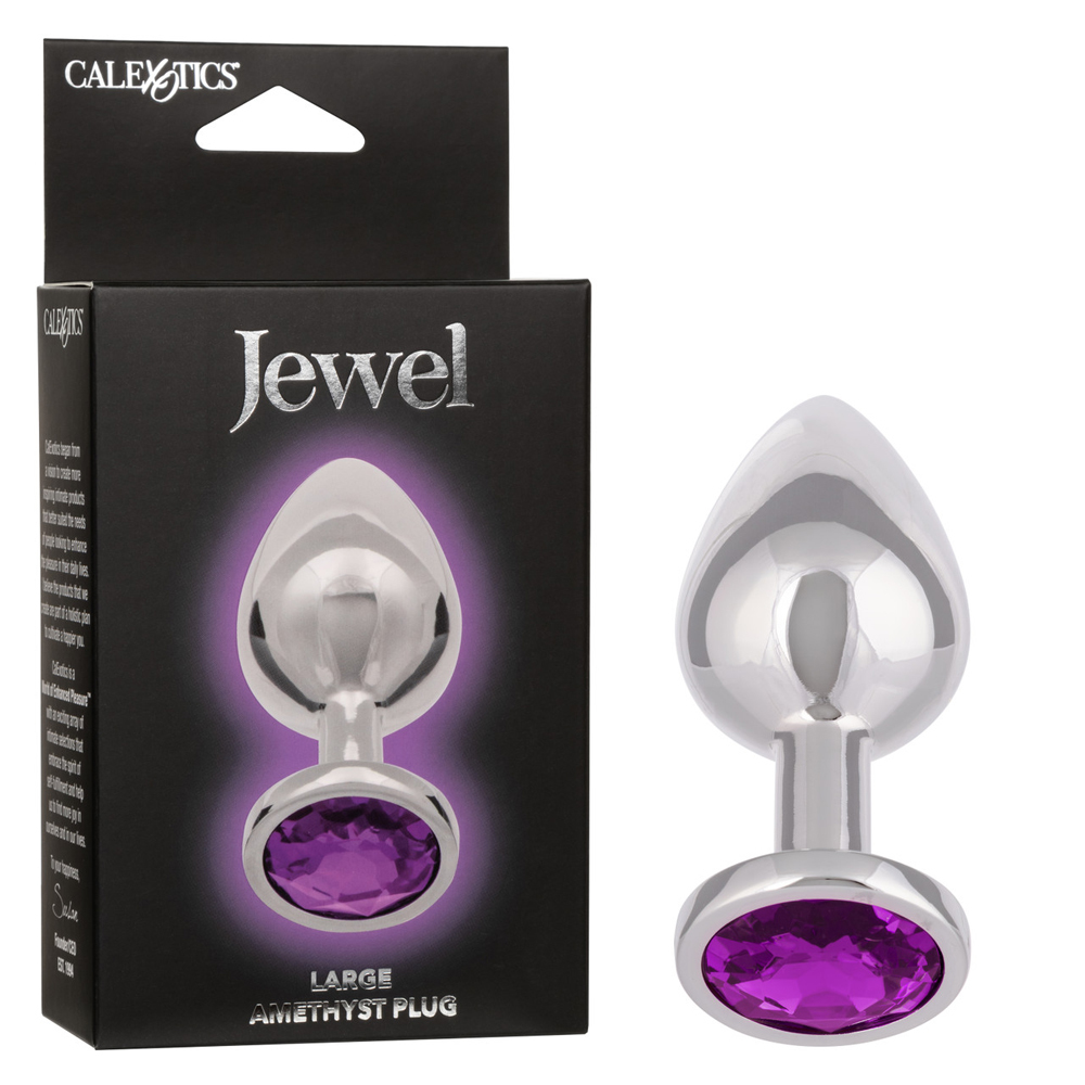Jewel Large Amethyst Plug - $13.33