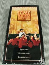 Dead Poets Society (Vhs, 1995) Robin Williams, Sealed - £7.88 GBP