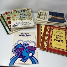 Lot Of 11 Vintage Haggadah For Passover Judaica Pesach Jewish - £32.45 GBP