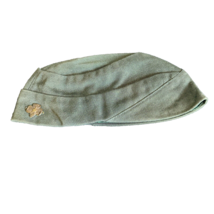 Girl Scouts Garrison Cap w/ Pin Vintage National Equipment Service NYC U... - £17.02 GBP