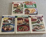 Taste Of Home Quick Cooking Annual Recipes 5 Cookbooks 2001 2003 2004 20... - £16.39 GBP