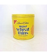 Vintage Nabisco Limited Edition 1987 Wheat Thins Collectible Tin Caniste... - £5.98 GBP