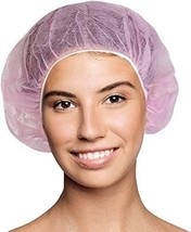 Pink Polypropylene Caps HAIR COVERS 21&quot; (50 Pack) - $20.38