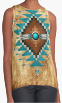 Cowgirl Kim Boho Zen Sleeveless Top - 2 week delivery - £55.03 GBP