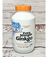 Doctor’s Best Extra Strength Ginkgo 120 mg 360 Veggie Caps Vegan Exp 2026 - £22.80 GBP
