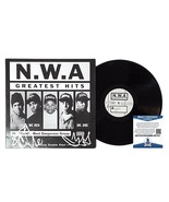 Ice Cube Signed NWA Greatest Hits Vinyl Album Beckett Auto DJ Yella Rap ... - £938.59 GBP