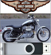 2004 Harley Davidson Sportster Service &amp; Electrical Diagnostics Manual On USB - £14.15 GBP