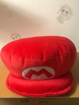 Nintendo Super Mario Red Hat Pillow Plush Brand NEW (Not actual hat)! - £31.41 GBP