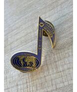 Lions Club World Chorus 1989 Miami Charter Member Purple Pin Lapel 1.5&quot; - €22,36 EUR
