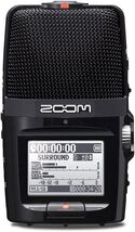 Zoom H2n Stereo/Surround-Sound Portable Recorder, 5 Built-In Microphones... - $127.86