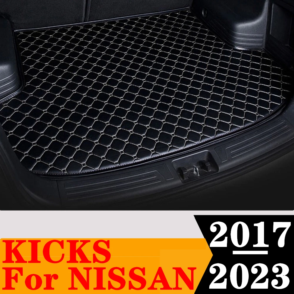 Car Trunk Mat For NISSAN Kicks 2023 2022 2021 2020 2019 2018 2017 Rear Cargo - £37.50 GBP