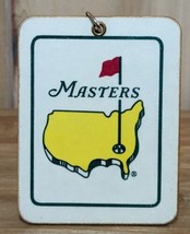 Masters 1995 Tournament Souvenir Bag Tag Masters Champions List Used Tig... - £22.41 GBP