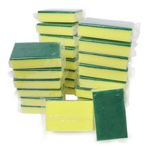 24 Pack Kitchen Sponge Individually Wrapped, Dishwashing Sponge Scouring... - £23.14 GBP