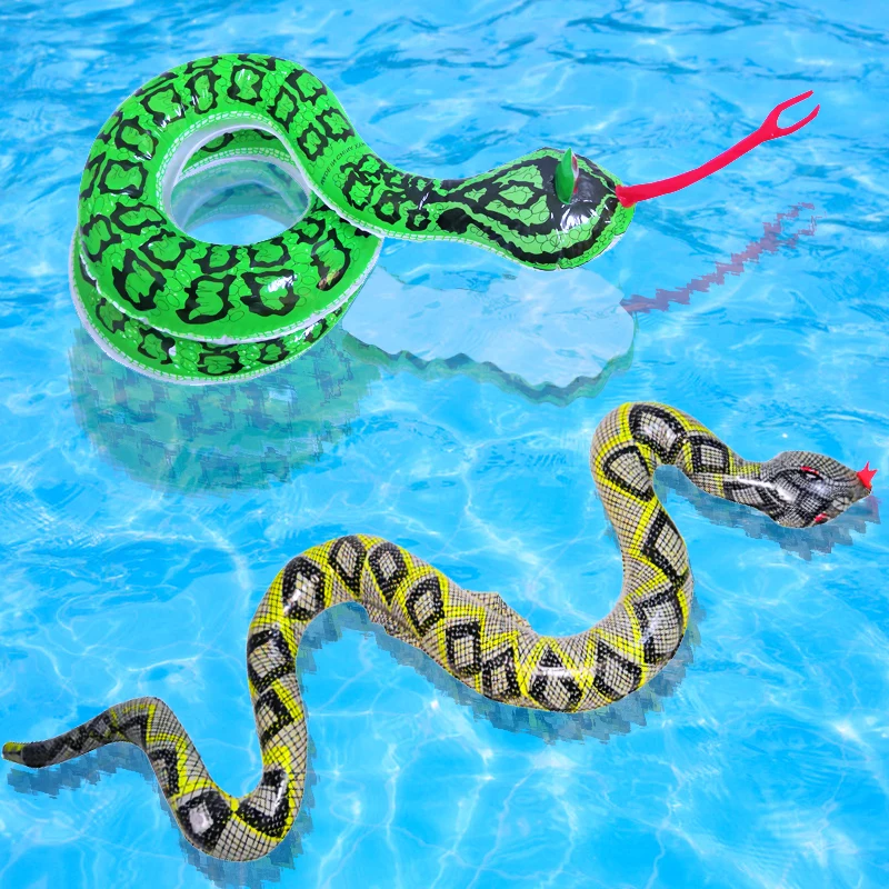 New Super Long PVC Children&#39;s Toys Inflatable Snake Party Party Fun Inflatable - £11.32 GBP+