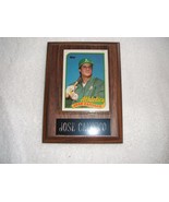 OLD VTG Jose Canseco plaque as one of the Oakland A&#39;s  - $27.46 CAD