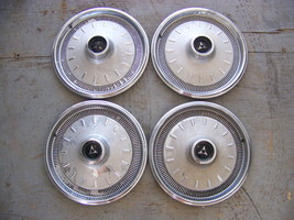 1964 Dodge Polara Hubcaps Oem 14&quot; 1966 Dart Coronet (4) - $89.96