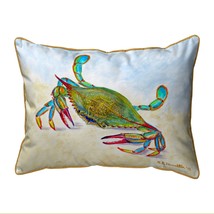 Betsy Drake More Than Blue Extra Large Zippered Pillow 20x24 - £48.38 GBP