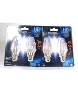 2 Ct GE Reveal HD Plus LED 3.2W Clear Finish Dimmable Candelabra Base 2 ... - $27.42 CAD