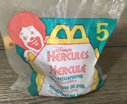 1997  McDonalds Happy Meal Toy -Hercules - Phil Megaphone - #5 - NIP - £3.03 GBP