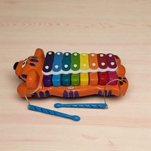Little Tikes Jungle Jamboree Tiger 2 in 1 Xylophone Piano Toy Ages 1+ Mu... - $9.90