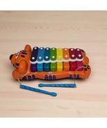 Little Tikes Jungle Jamboree Tiger 2 in 1 Xylophone Piano Toy Ages 1+ Mu... - $9.90