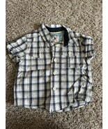 Genuine Kids from Oshkosh Boy&#39;s Short Sleeve Button Down Shirt Size 12 M... - $92.62 MXN