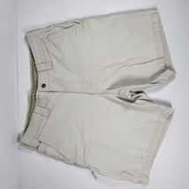Vintage Columbia Shorts 38 Mens Beige Outdoor Hiking Utility Cargo Pocket  - £12.52 GBP