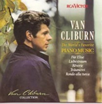 The World&#39;s Favorite Piano Music by Van Cliburn Cd - £8.70 GBP