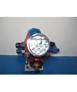 Barry Grant BG Fuel Regulator 4-Port With Fittings and Gage 0-15PSI USED - $90.00