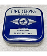 Fine Service Typewriter Ribbon Tin w Airplane Remington Black Rec. Med. ... - £19.08 GBP