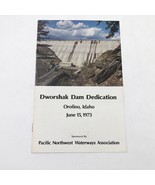 Dworshak Dam Dedication Ceremony Program June 15, 1973 - $453.69 MXN