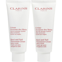 Clarins by Clarins SET-Hand &amp; Nail Treatment Cream Duo 2x100ml/3.4oz -- 2pcs - £41.88 GBP