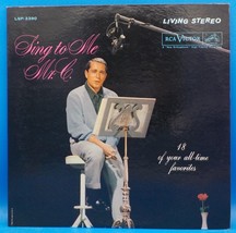 Perry Como Lp &quot;Sing To Me Mr C&quot; Nm Vg++ BX10 - £5.34 GBP