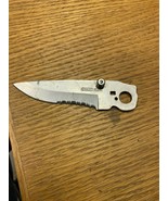 Stanley stainless knife blade from folding knfe for custom handle - $5.94