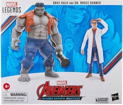 Marvel Legends Avengers 6" Figure 2-pack - Gray Hulk & Dr Bruce Banner IN STOCK - £112.35 GBP