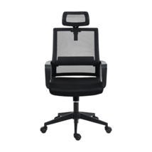 Ergonomic Office Chair with Lumbar Support and Adjustable Headrest - $2,809.19 MXN