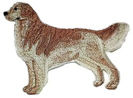 Amazing Custom Dog Portraits [Golden Retriever ] Embroidery Iron On/Sew Patch [5 - $14.15