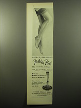 1950 Gotham Gold Stripe Stockings Ad - Fashion Five - £14.76 GBP